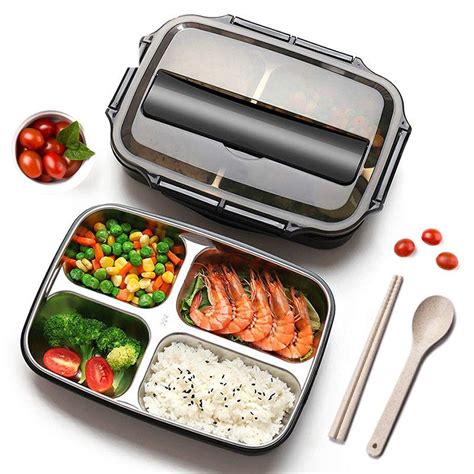 best steel bento box|leakproof bento box adult.